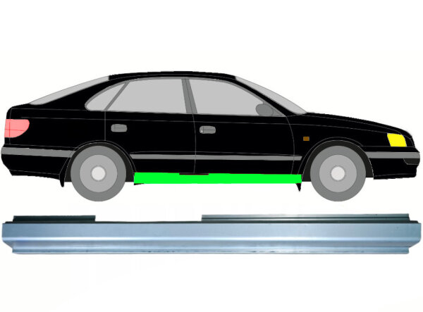Schweller Blech für Toyota Carina E 1992 - 1997 rechts