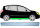 Schweller Blech für Toyota Corolla Verso 2001 - 2004 rechts