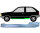 Schweller Blech für Volkswagen Polo 86c 1981 - 1994 links