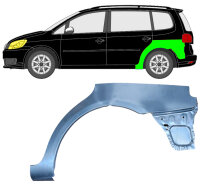 Hinten Radlauf Blech für Volkswagen Touran 2010 -...
