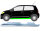 5 Tür Schweller Blech für Volkswagen Up! Ab 2011 links