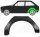 Hinten Radlauf Blech für Ford Fiesta 1976 - 1983 links