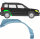 Hinten Radlauf Blech für Skoda Yeti Ab 2009 rechts