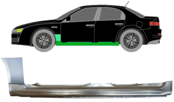 Vorne Kotflügel Blech & Schweller Blech für Alfa Romeo 159 2005 - 2012 links