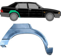 Hinten Radlauf Blech für Alfa Romeo 75 1985 - 1992...