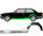 Hinten 2 Tür Radlauf Blech & Schweller Blech für Bmw 3 E30 1987 - 1994 links