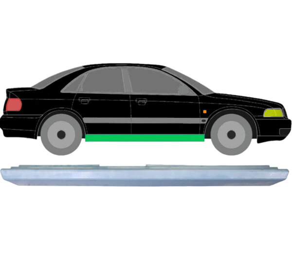 Schweller Blech für Audi A4 B5 1994 - 2001 rechts