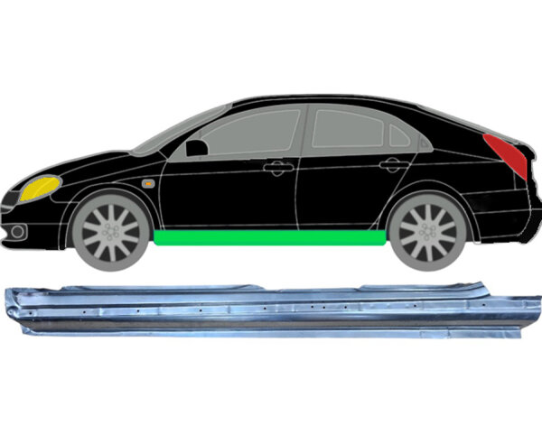 Schweller Blech für Nissan Primera P12 2001 - 2007 links