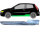 3 Tür Schweller Blech für Fiat Punto 1999 - 2010 links