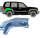 Hinten Radlauf Hinten Teil Blech für Jeep Liberty 2001 - 2008 rechts