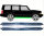 Schweller Blech Satz für Jeep Commander 2005 - 2010 rechts & links