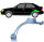5 Tür Radlauf Blech für Hyundai Accent 2000 - 2006 links
