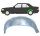 Hinten Innen Radlauf Blech für Mercedes 190 W201 1982 - 1993 links