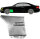 Vorne Kotflügel Blech für Mercedes Clk W209 Coupe 2002 - 2009 links