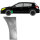 Vorne Kotflügel Blech für Vauxhall Astra H 2003 - 2014 links