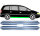 Schweller Blech Satz für Opel Vauxhall Zafira A 1999 - 2005 rechts & links