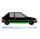 Schweller Blech für Peugeot 205 3 Türer 1983 - 1998 rechts