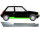 3 Tür Schweller Blech für Renault 5 1984 - 1996 rechts