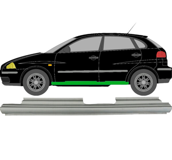 5 Tür Schweller Blech für Seat Cordoba 2002 - 2008 links