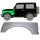 Vorne Kotflügel Blech für Suzuki Samurai 1981 - 2004 links