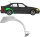 Hinten Radlauf Blech für Lexus Is 200 1998 - 2005 rechts