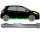 5 Tür Voll Schweller Blech für Toyota Yaris 2006 - 2011 rechts