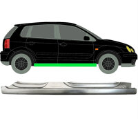 Voll Schweller Blech für Volkswagen Polo 9n 2001 -...