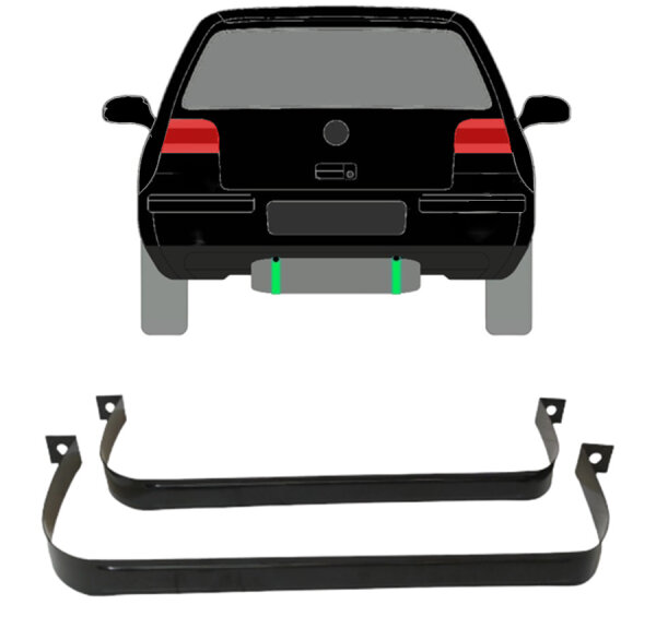 Kraftstofftankklemmen für Volkswagen Golf 5 2003 - 2010