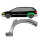 Hinten Radlauf Blech für Chrysler Voyager 2000 - 2008 links