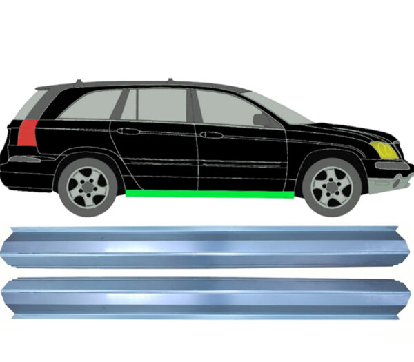 Schweller innen Satz für Chrysler Pacifica 2003 - 2007 rechts & links