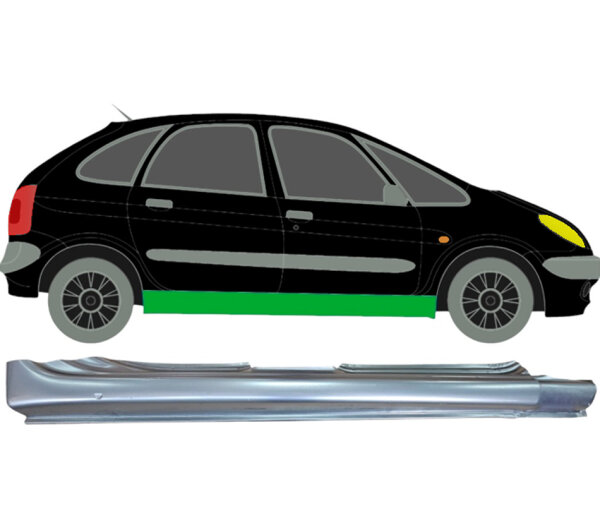 Schweller Blech für Citroen Xsara Picasso 1999 - 2010 rechts