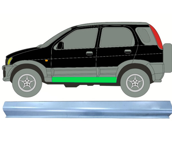 Schweller Blech für Daihatsu Terios 1997 - 2005 links