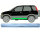 Schweller Blech für Daihatsu Terios 1997 - 2005 links