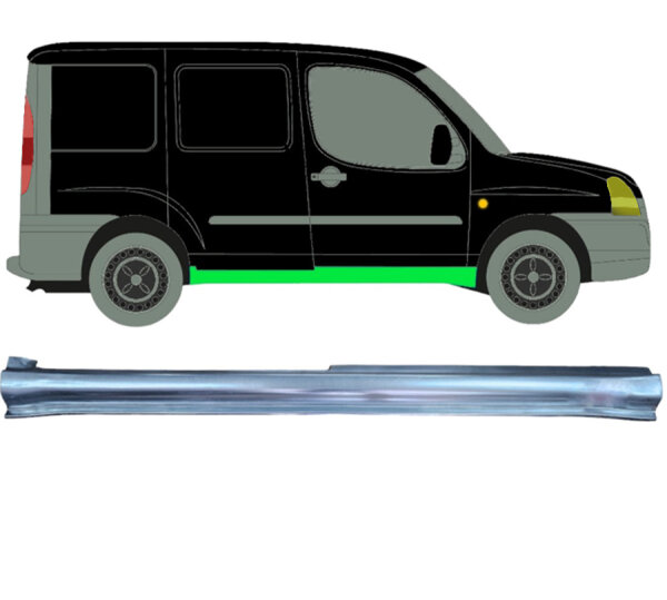 Schweller Blech für Fiat Doblo 2001 - 2010 rechts
