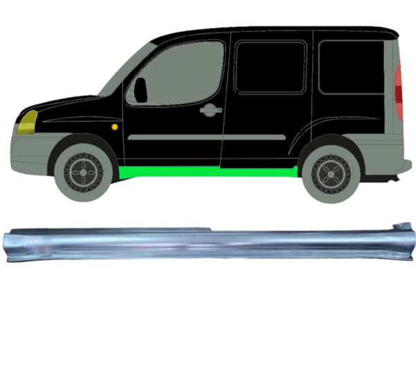 Schweller Blech für Fiat Doblo 2001 - 2010 links