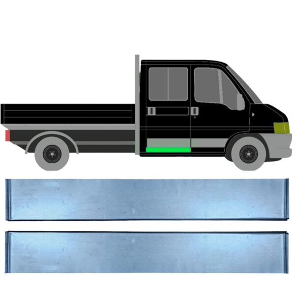 Hinten Tür Blech Panel Satz für Peugeot Boxer 1994 - 2006 links & rechts