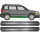 Schweller Reparaturblech Satz für Skoda Yeti Ab 2009 rechts & links