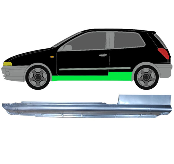 Schweller Blech für Fiat Bravo 1995 - 2001 links
