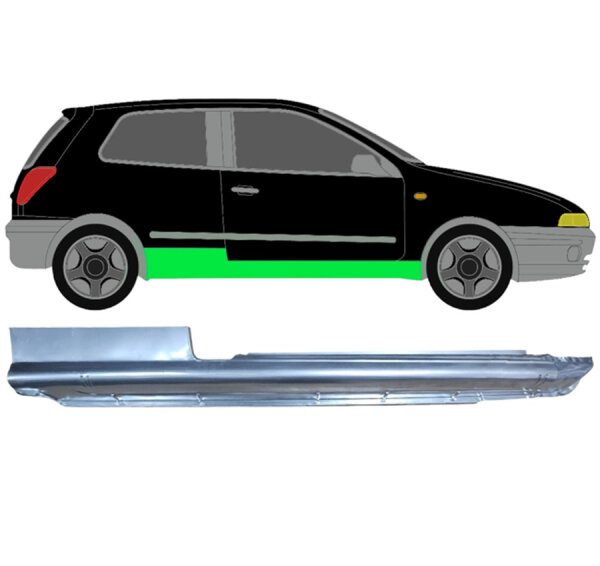 Schweller Blech für Fiat Bravo 1995 - 2001 rechts