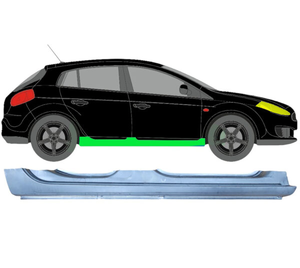 Schweller Blech für Fiat Bravo II 2007 - 2014 rechts