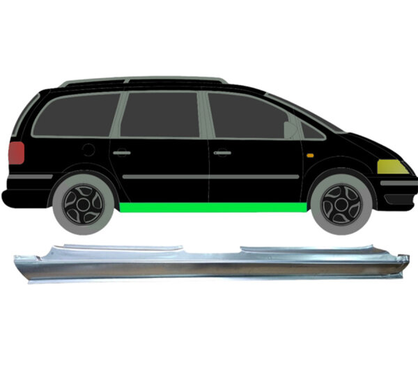 Voll Schweller Blech Seat Alhambra 1995 - 2010 rechts