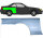 Hinten Radlauf Blech für Honda Prelude 1992 - 1997 rechts