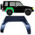 Hinten Radlauf Blech für Isuzu Trooper 1983 - 1991 rechts
