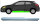 Schweller Blech für Kia Pro Ceed 2006 - 2012 links