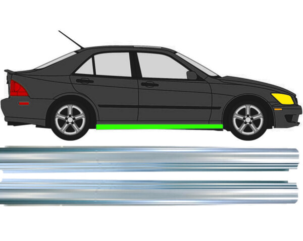 Schweller Blech Satz für Lexus Is 300 1998 - 2005 rechts & links