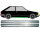 Schweller Blech Satz für Mazda 323 Bd Gtx 1980 - 1993 rechts & links