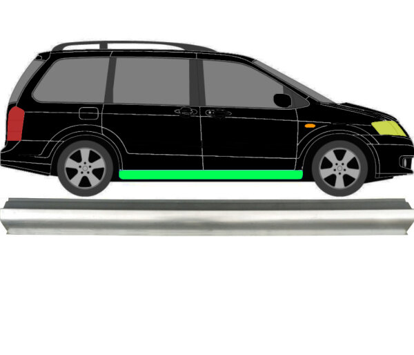 Schweller Blech Satz für Mazda Mpv 1999 - 2006 rechts & links