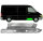 Einstiegsblech mit Halterung für Tankschlaufe für Mercedes Sprinter 95 –06 rechts