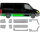 mittel Blech Satz für Volkswagen Crafter Ab 2006 rechts & links