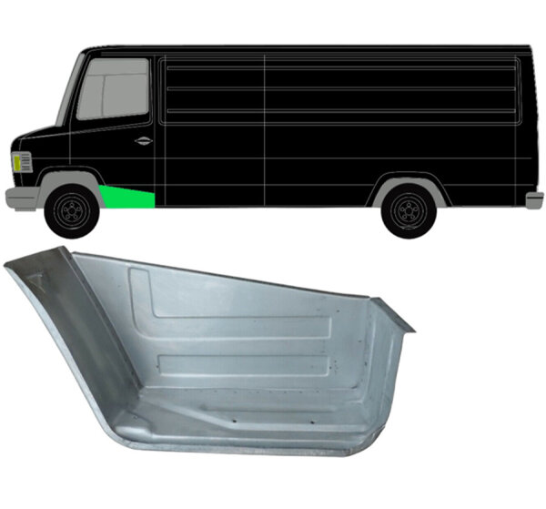 Vorne Einstiegsbleche Blech für Mercedes T2 1986 - 1996 links